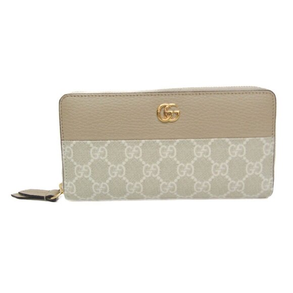 GUCCI Beige Leather Wallet - Picture 1 of 11